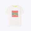 T-Shirt mit grafischem Logo-Aufnäher