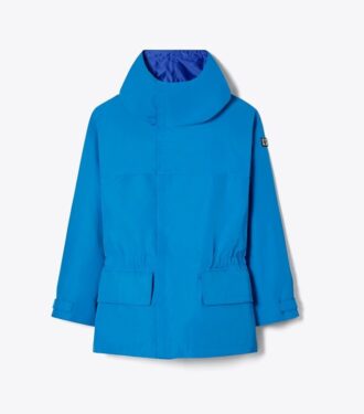 Tech-Canvas-Jacke mit Kapuze