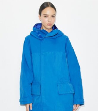Tech-Canvas-Jacke mit Kapuze
