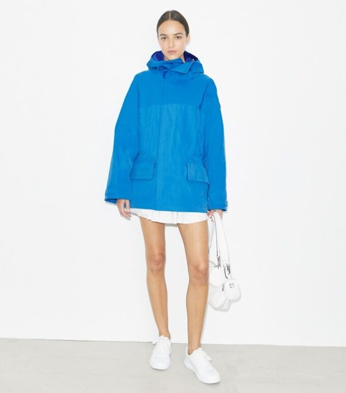 Tech-Canvas-Jacke mit Kapuze Tech-Canvas-Jacke mit Kapuze