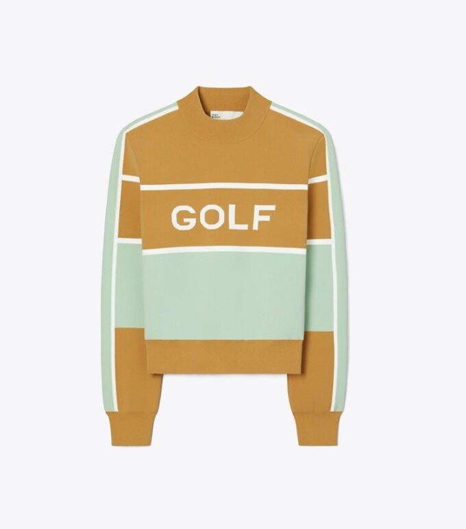 Tech Nylon Golf Cropped Sweater Tech Nylon Golf Cropped Sweater