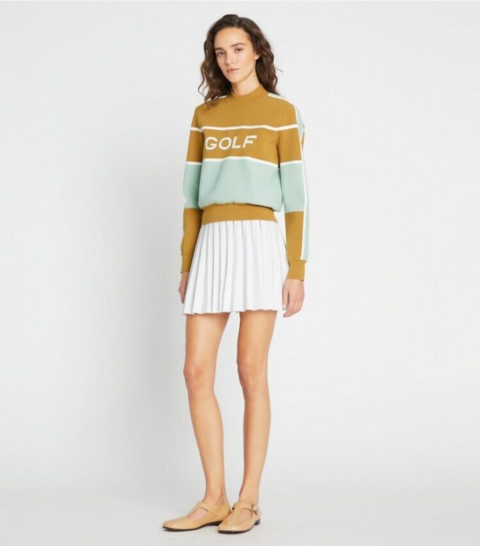Tech Nylon Golf Cropped Sweater Tech Nylon Golf Cropped Sweater