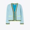 Tech-Strick-Viskose-Strickjacke Tech-Strick-Viskose-Strickjacke