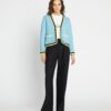 Tech-Strick-Viskose-Strickjacke Tech-Strick-Viskose-Strickjacke