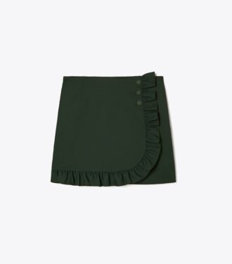 Tech Twill Ruffle Skort