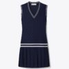 Tennis-Kleid aus Jacquard-Frottee
