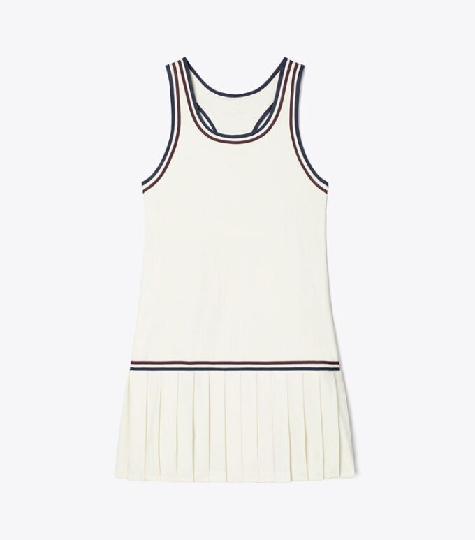 Tenniskleid mit tiefem Taillenbund