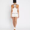 Tenniskleid mit tiefem Taillenbund