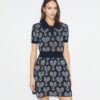 Tennisschläger-Mesh-Kleid Tennisschläger-Mesh-Kleid