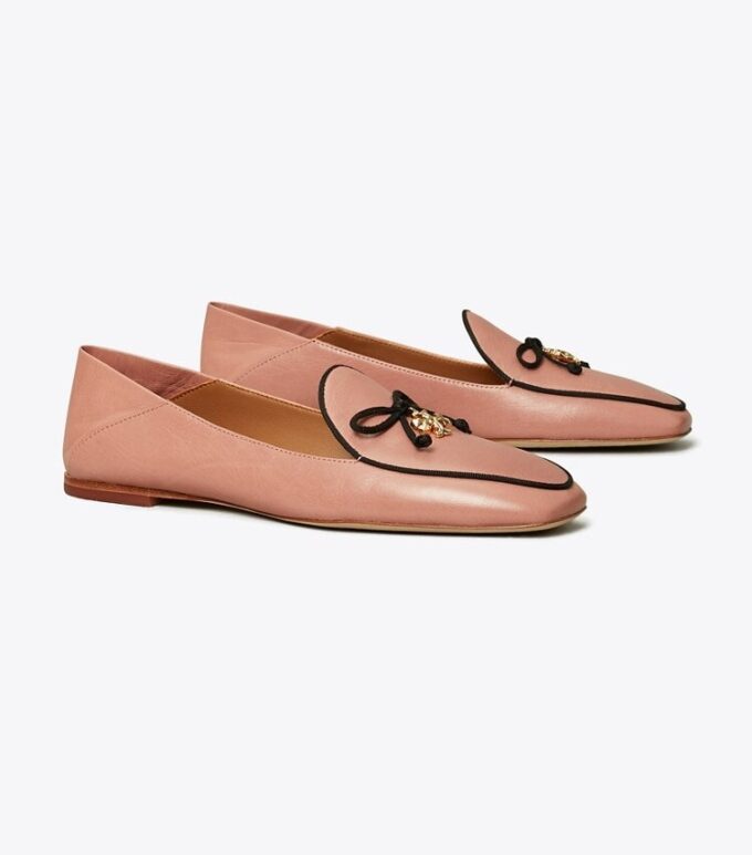 Tory Charm Zweifarbiger Loafer Tory Charm Zweifarbiger Loafer