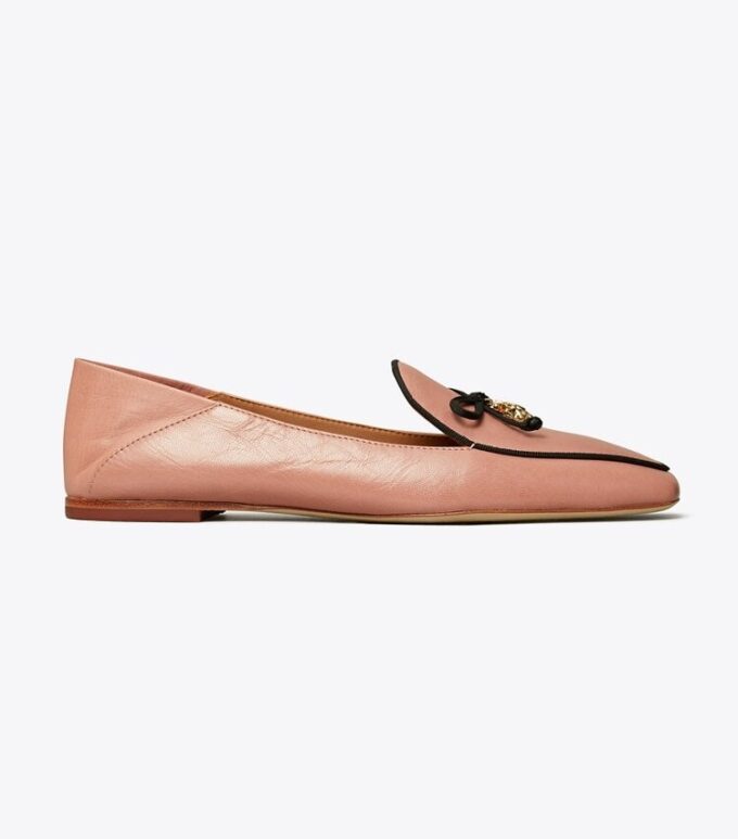 Tory Charm Zweifarbiger Loafer Tory Charm Zweifarbiger Loafer