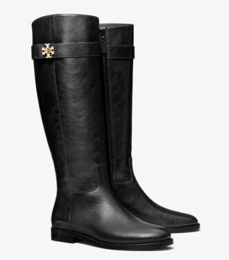 Turnlock-Reitstiefel, weit