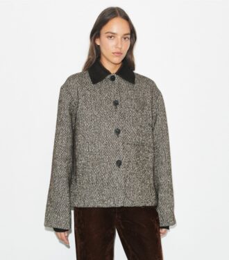 Twill-Barnjacke