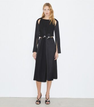 Twisted Viscose Dress