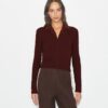 V-Ausschnitt-Strickjacke aus Wolle V-Ausschnitt-Strickjacke aus Wolle