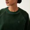 Velours-Pullover