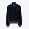 Velours-Trainingsjacke Velours-Trainingsjacke