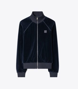 Velours-Trainingsjacke