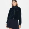 Velours-Trainingsjacke Velours-Trainingsjacke