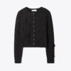 Verzierter Wollcardigan Verzierter Wollcardigan