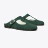 Violette Mules mit T-Riemen Violette Mules mit T-Riemen