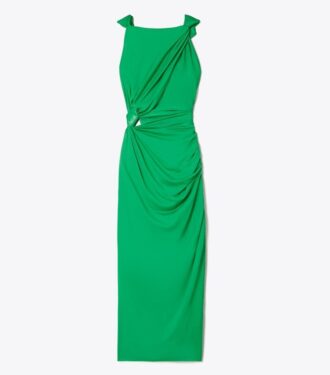 Viskose-Knotenkleid