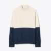 Viskose-Pullover mit Farbblock