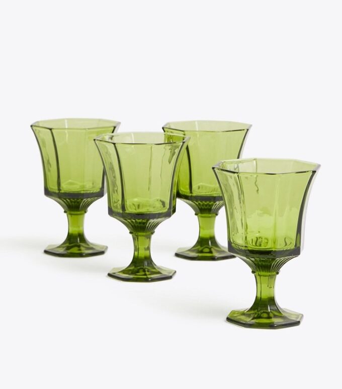 Wassergläser aus Pressglas, 4er-Set Wassergläser aus Pressglas, 4er-Set