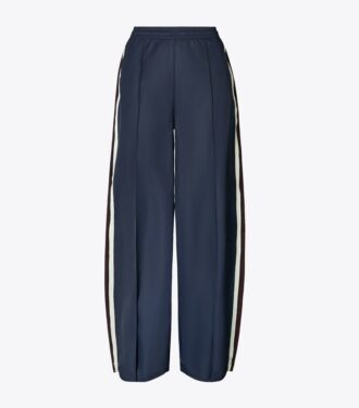 Weite Nylon-Jogginghose