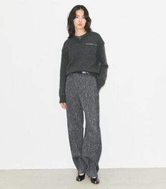 Weite Wollhose