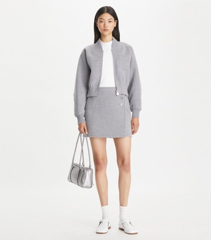 Wendbare Wolljacke Wendbare Wolljacke