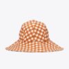 Wendbarer Bucket Hat mit Gingham-Muster Wendbarer Bucket Hat mit Gingham-Muster