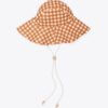 Wendbarer Bucket Hat mit Gingham-Muster Wendbarer Bucket Hat mit Gingham-Muster