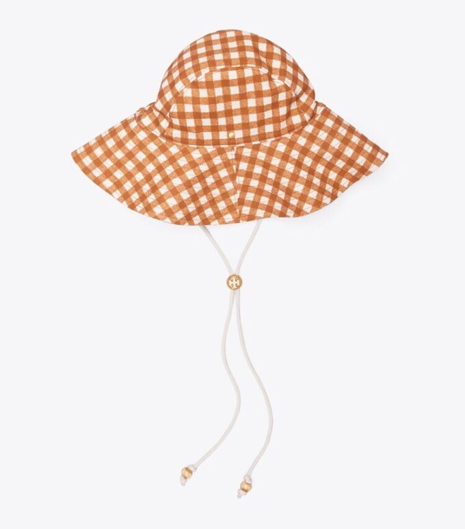 Wendbarer Bucket Hat mit Gingham-Muster Wendbarer Bucket Hat mit Gingham-Muster