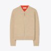 Wendbarer Cardigan mit Reißverschluss vorne Wendbarer Cardigan mit Reißverschluss vorne