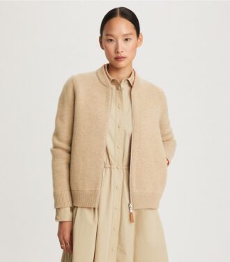 Wendbarer Cardigan mit Reißverschluss vorne