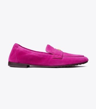 Wildleder-Ballett-Loafer