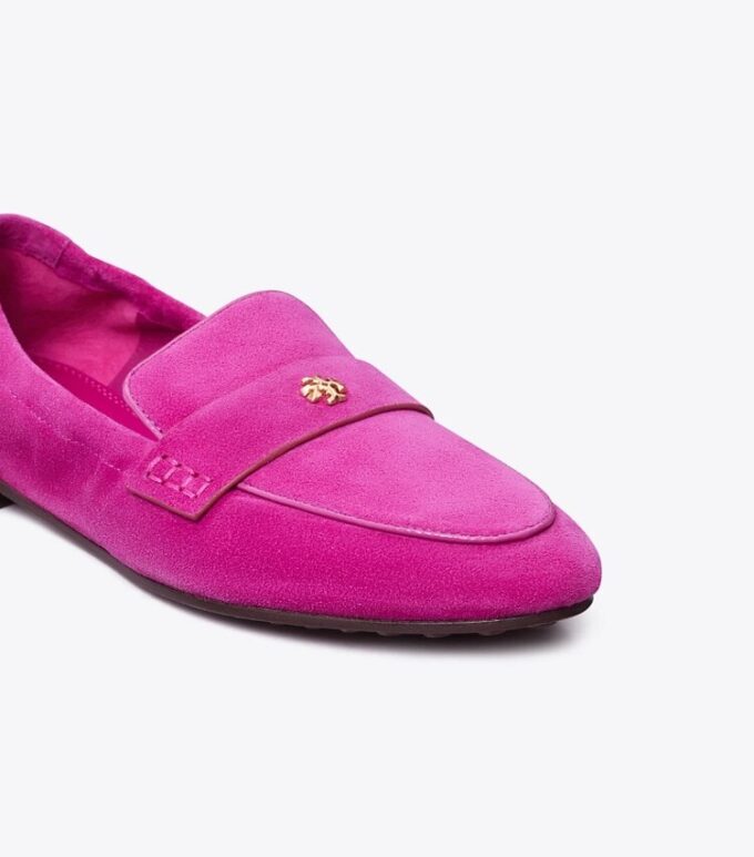 Wildleder-Ballett-Loafer Wildleder-Ballett-Loafer