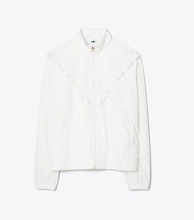 Windjacke mit Rüschen Windjacke mit Rüschen