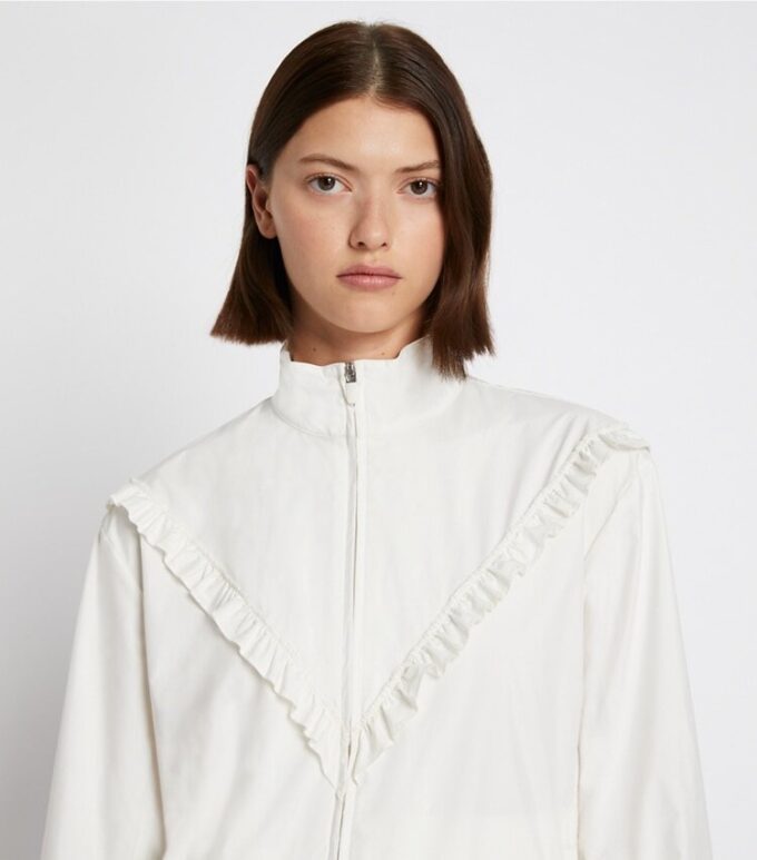 Windjacke mit Rüschen Windjacke mit Rüschen