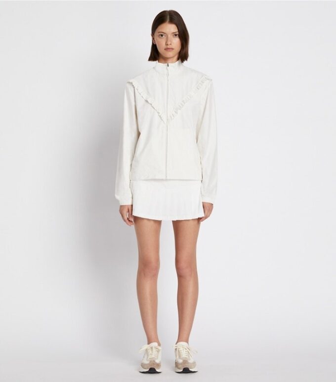 Windjacke mit Rüschen Windjacke mit Rüschen