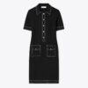 Wollkleid mit Ziernähten Wollkleid mit Ziernähten