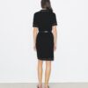 Wollkleid mit Ziernähten Wollkleid mit Ziernähten