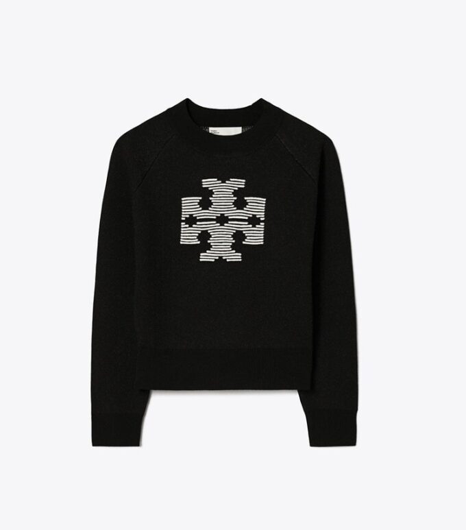Wollpullover mit Logo Wollpullover mit Logo