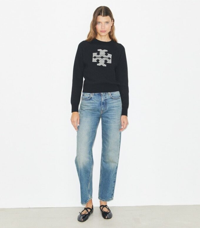 Wollpullover mit Logo Wollpullover mit Logo