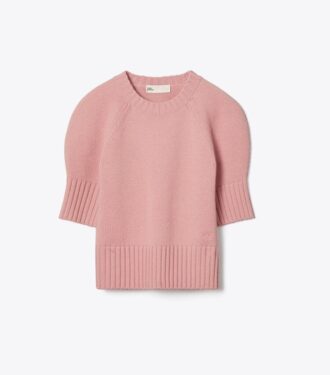 Wollpullover mit Rundhalsausschnitt